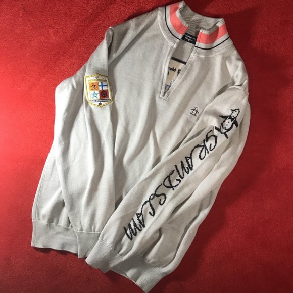 ❤️‍🔥HURRY!! STORE CLOSE THIS WEEK!! Munsingwear Penguin Big Logo Sweater - Picture 2 of 4